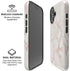 Rose Gold Marble iPhone 16 Plus Magsafe Impact Case
